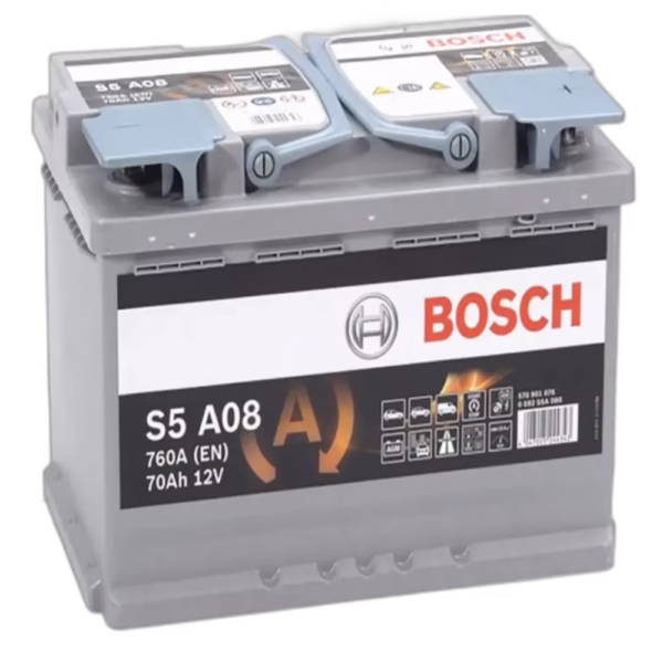 Batterie Bosch S5 A08 – 70Ah 760A AGM  L3- START STOP